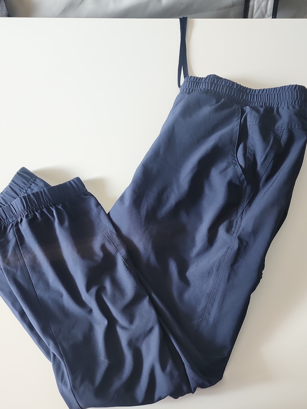 Lands' End Navy Women's Drawstring Joggers